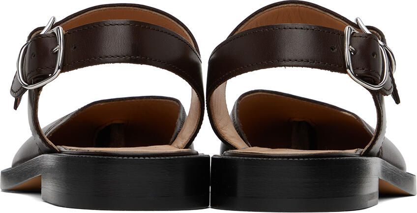 Maison Margiela Brown Tabi Sandals
