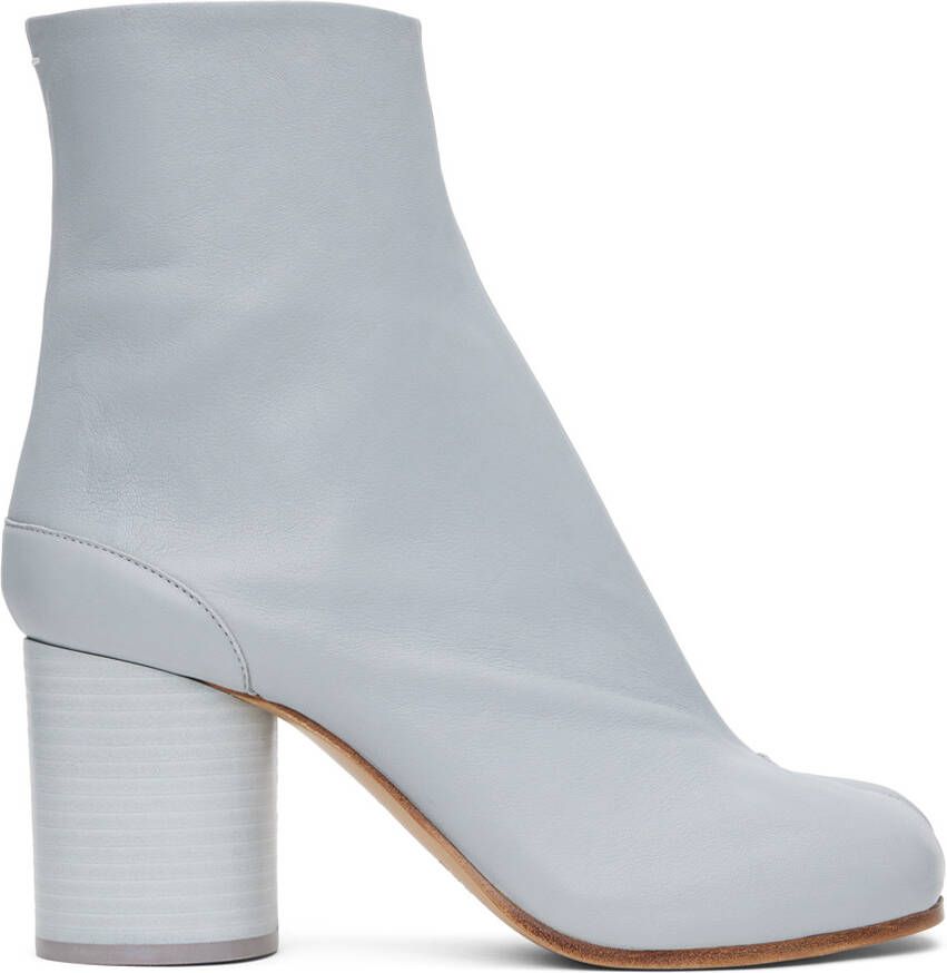 Maison Margiela Gray Tabi Ankle Boots