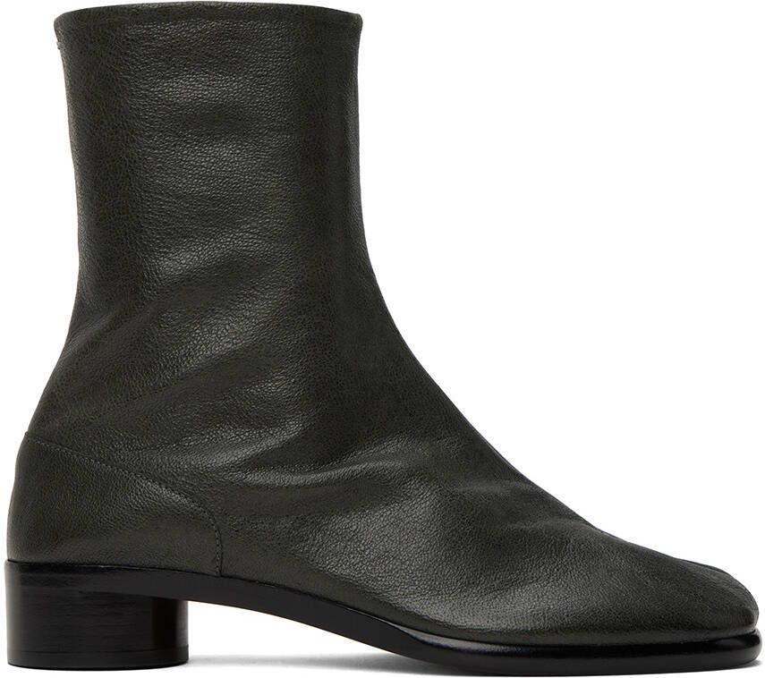 Maison Margiela Gray Tabi Boots - Picture 5