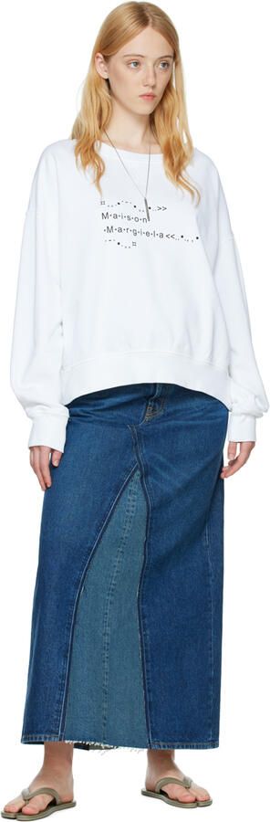 Maison Margiela Gray Tabi Flat Sandals