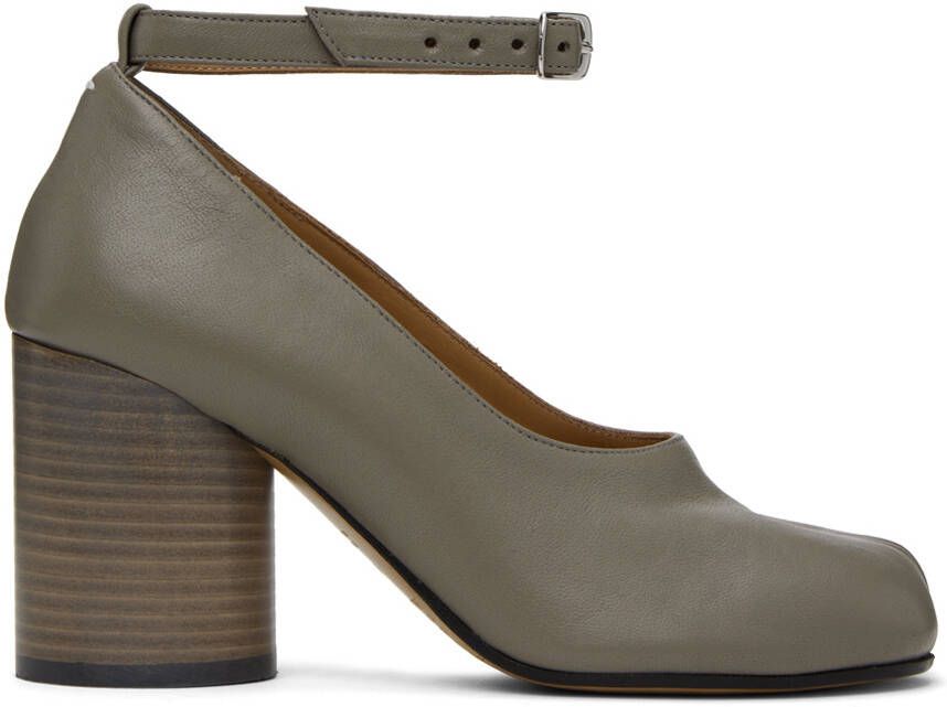 Maison Margiela Gray Tabi Pumps - Picture 4