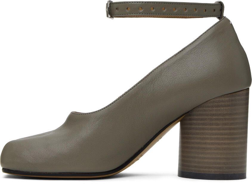 Maison Margiela Gray Tabi Pumps - Picture 3