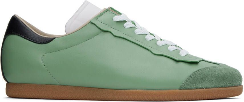 Maison Margiela Green Featherlight Sneakers - Picture 5