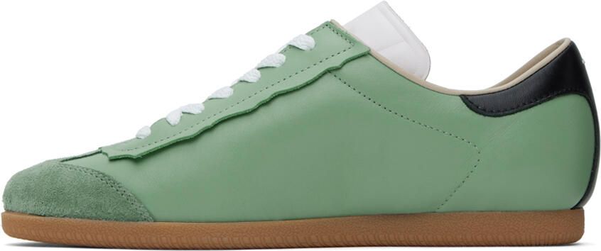 Maison Margiela Green Featherlight Sneakers - Picture 3