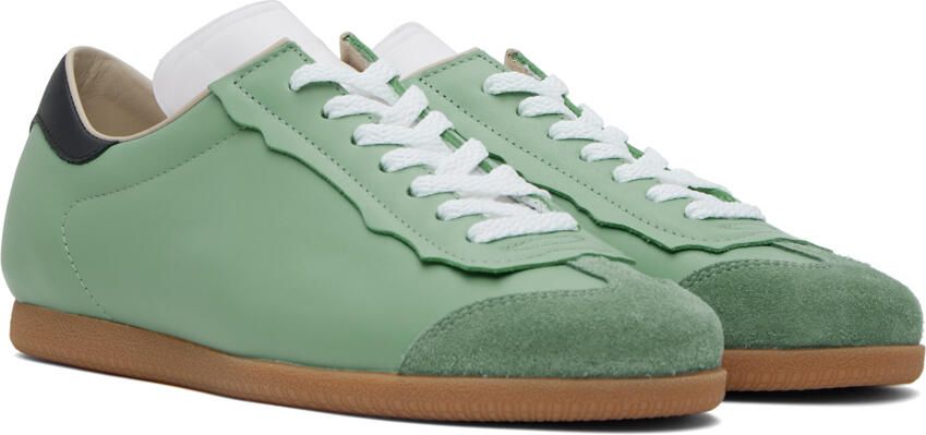 Maison Margiela Green Featherlight Sneakers - Picture 2