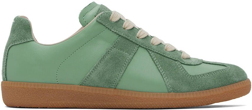 Maison Margiela Green Replica Sneakers - Picture 5