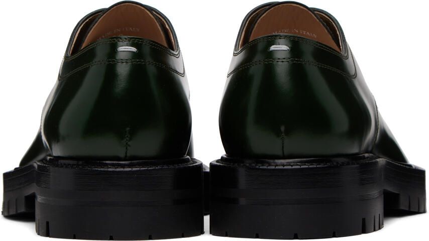 Maison Margiela Green Tabi Derbys