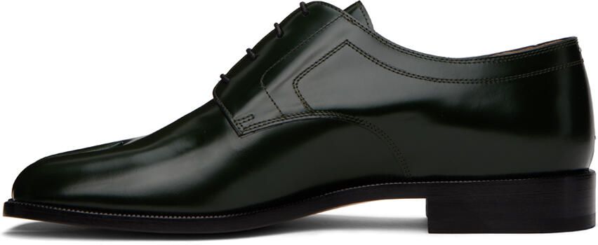 Maison Margiela Green Tabi Derbys - Picture 3