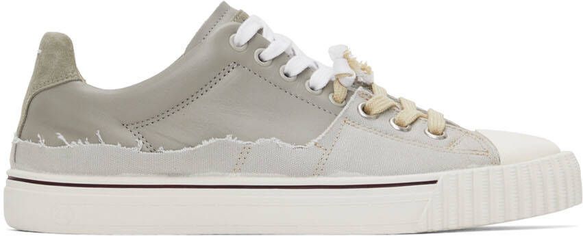 Maison Margiela Grey Evolution Sneakers - Picture 5