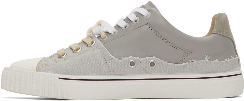 Maison Margiela Grey Evolution Sneakers - Picture 3