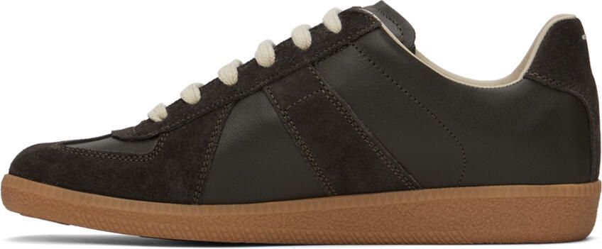 Maison Margiela Khaki Replica Sneakers - Picture 3