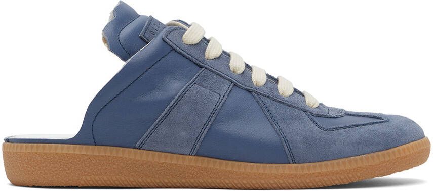 Maison Margiela Navy Replica Mule Sneakers - Picture 5