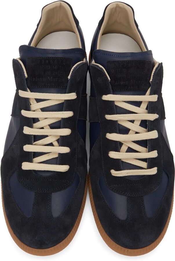 Maison Margiela Navy Replica Sneakers