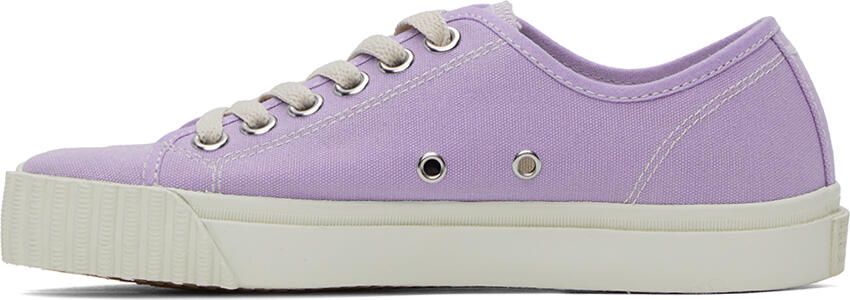 Maison Margiela Purple Tabi Sneakers - Picture 4