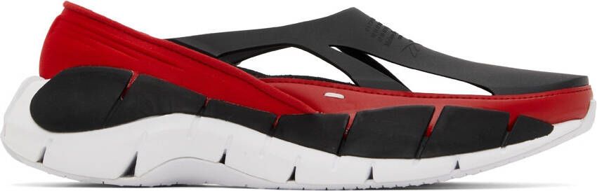 Maison Margiela Red & Black Reebok Edition Croafer Sneakers - Picture 5