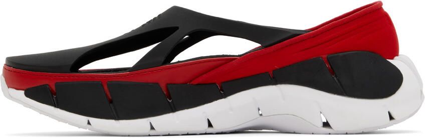 Maison Margiela Red & Black Reebok Edition Croafer Sneakers - Picture 3