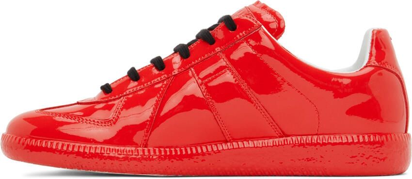 Maison Margiela Red Replica Sneakers - Picture 4