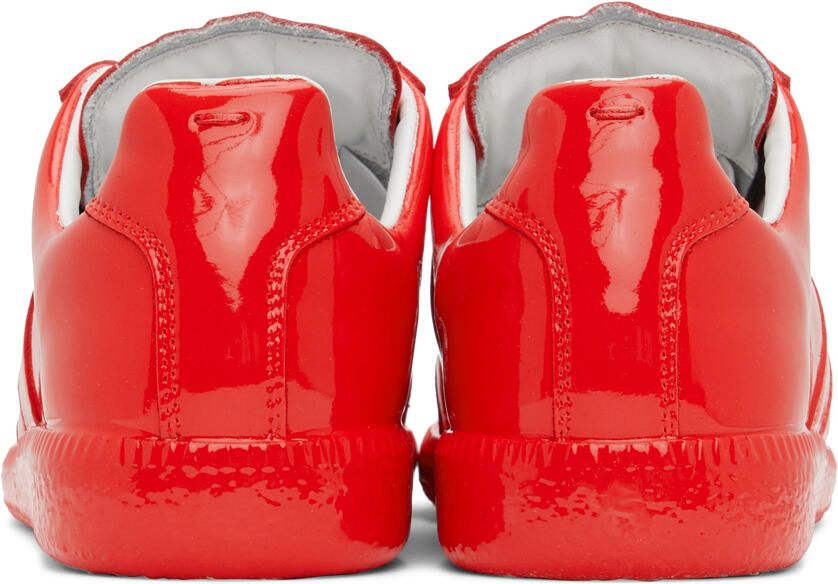 Maison Margiela Red Replica Sneakers - Picture 2