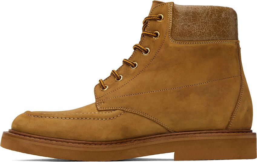 Maison Margiela Tan Artist Boots - Picture 3