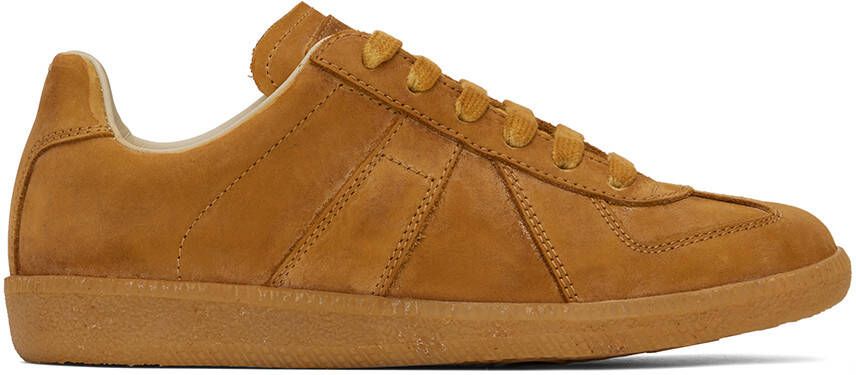 Maison Margiela Tan Artist Recicla Replica Sneakers