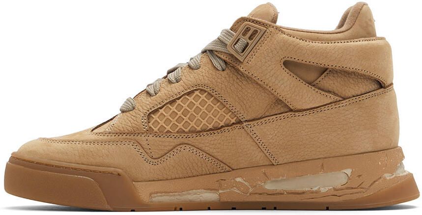 Maison Margiela Tan DDstk Sneakers - Picture 3