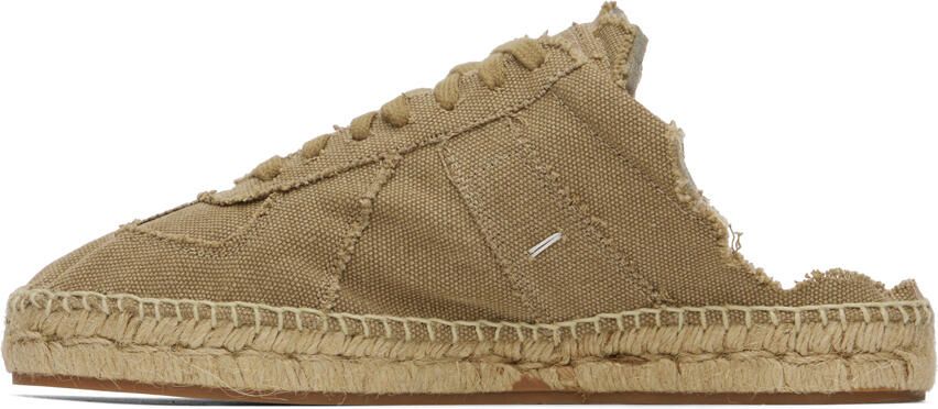 Maison Margiela Tan Replica Espadrilles - Picture 3
