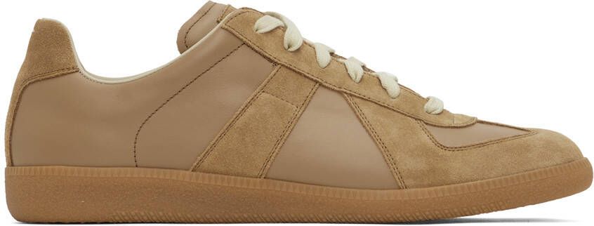 Maison Margiela Tan Replica Sneakers - Picture 5