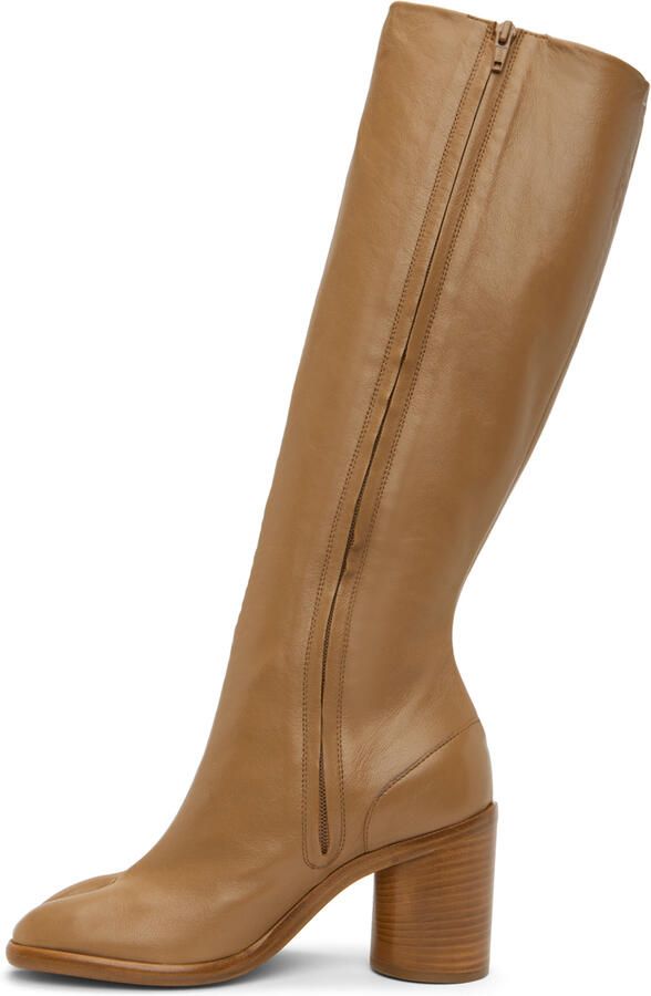 Maison Margiela Tan Tabi Boots - Picture 2