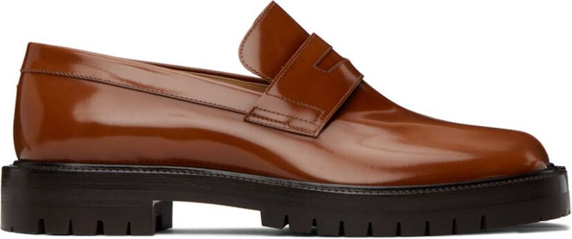 Maison Margiela Tan Tabi Loafers - Picture 3