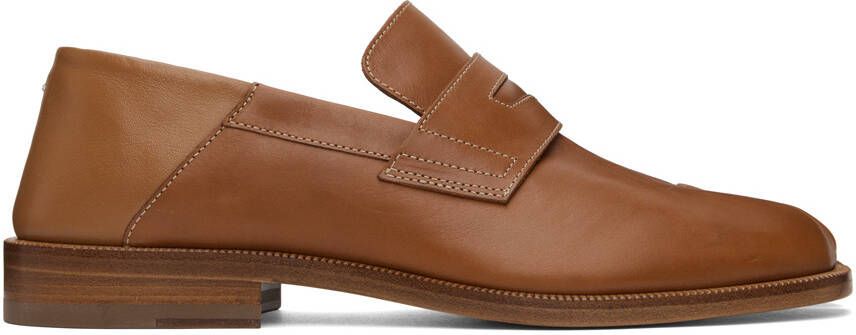 Maison Margiela Tan Tabi Loafers - Picture 4