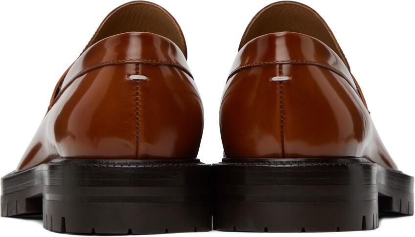 Maison Margiela Tan Tabi Loafers - Picture 4