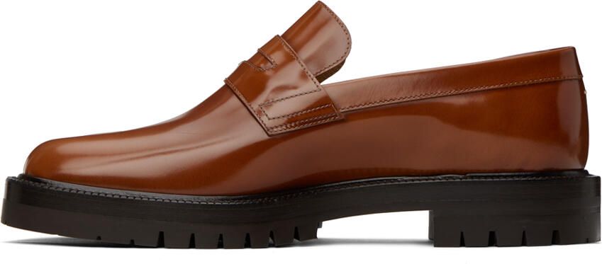 Maison Margiela Tan Tabi Loafers - Picture 2