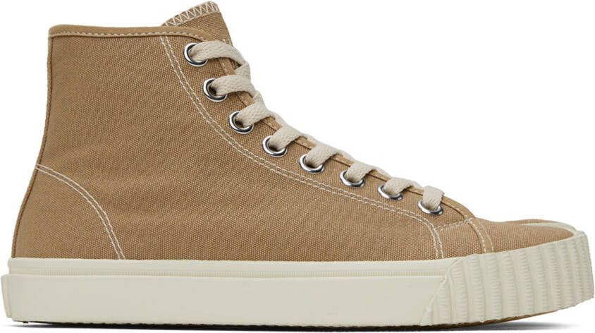 Maison Margiela Tan Tabi Sneakers - Picture 4