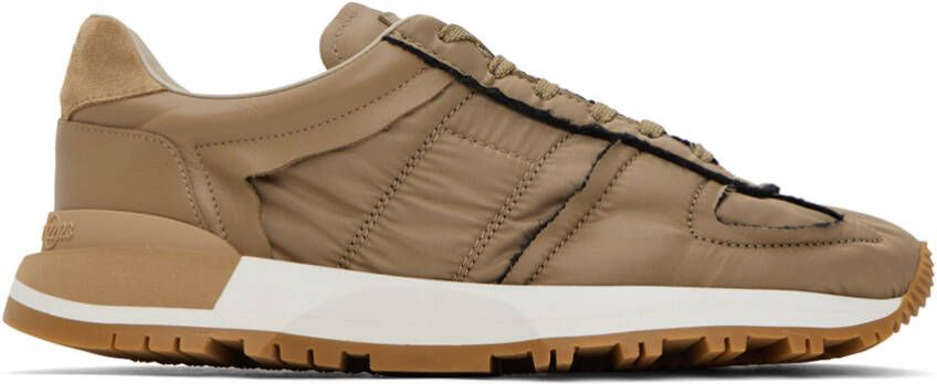 Maison Margiela Taupe 50-50 Sneakers - Picture 4