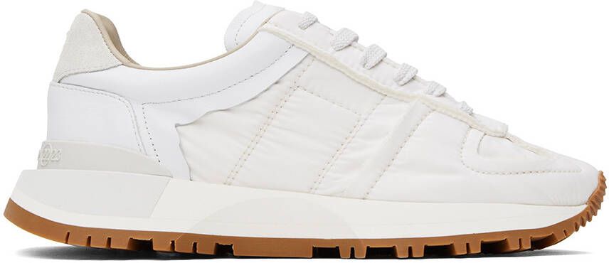 Maison Margiela White Evolution Runner Sneakers - Picture 5