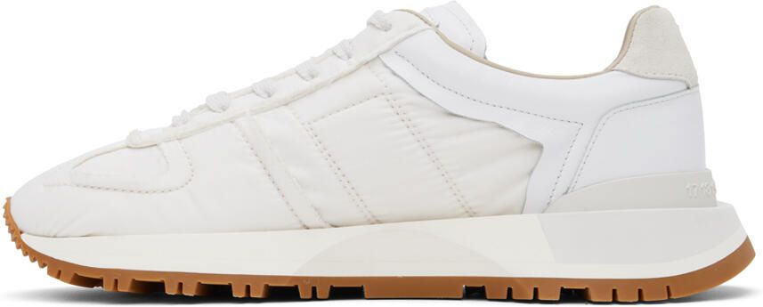 Maison Margiela White Evolution Runner Sneakers - Picture 6