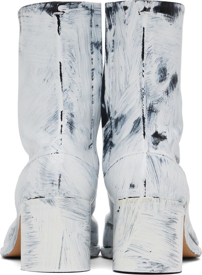 Maison Margiela White Tabi Bianchetto Boots - Picture 6