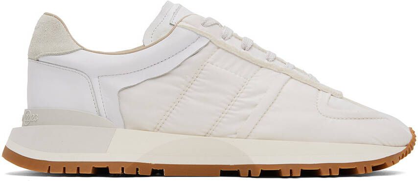 Maison Margiela White Evolution Runner Sneakers - Picture 9