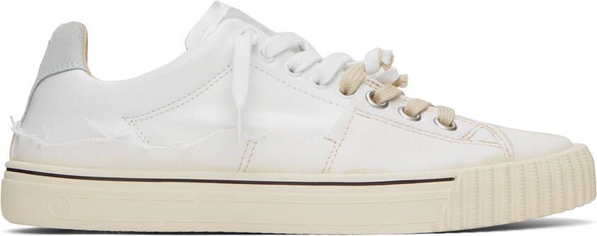 Maison Margiela White New Evolution Sneakers - Picture 2
