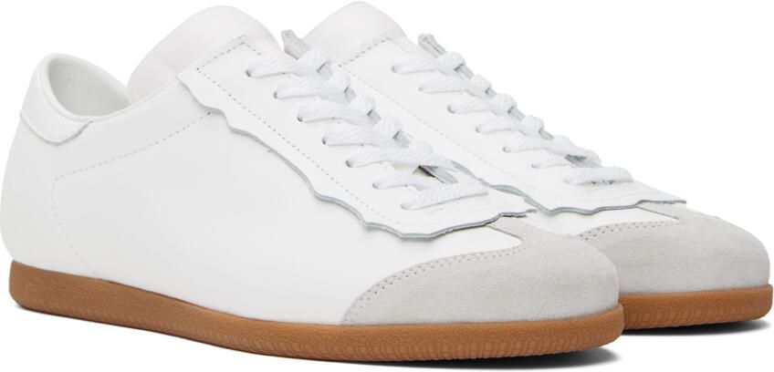 Maison Margiela White Featherlight Sneakers - Picture 8