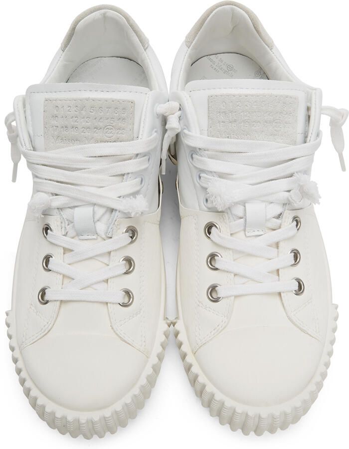 Maison Margiela White Low-Top Sneakers