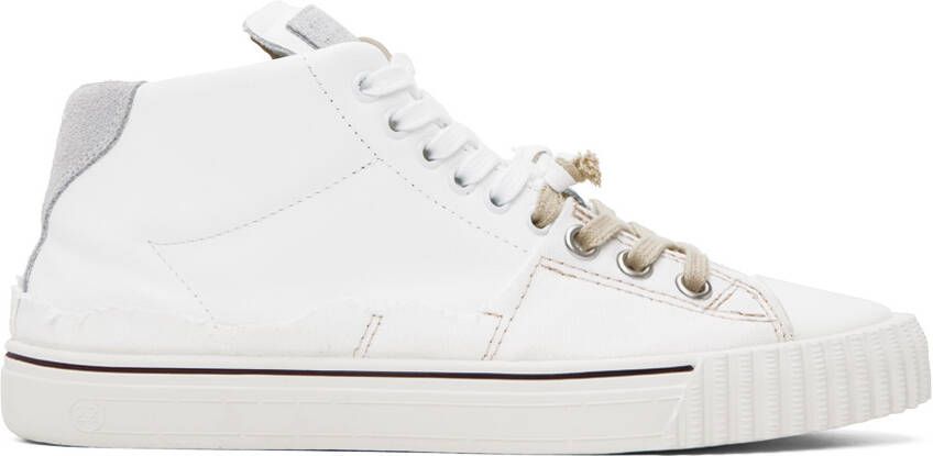 Maison Margiela White New Evolution Sneakers - Picture 3