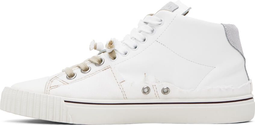 Maison Margiela White New Evolution Sneakers - Picture 4