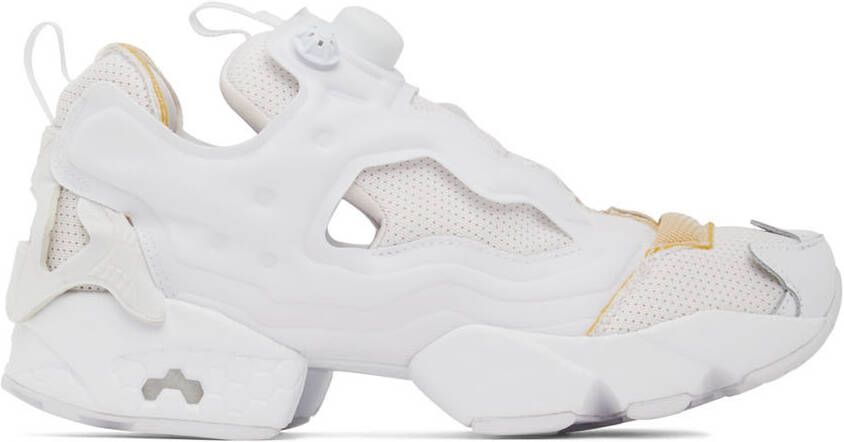 Maison Margiela White Reebok Classics Edition Instapump Fury Memory Of Sneakers - Picture 6