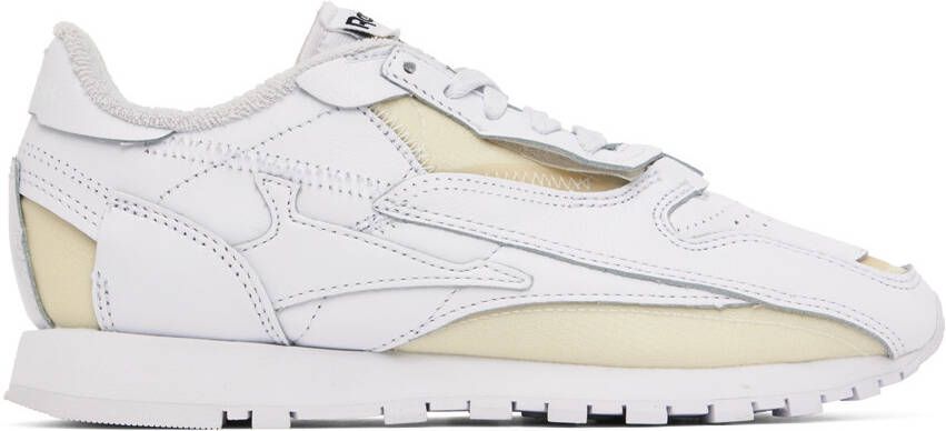 Maison Margiela White Reebok Classics Edition Memory Of Sneakers - Picture 5