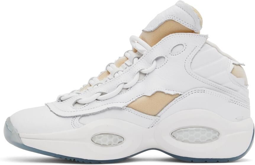 Maison Margiela White Reebok Classics Edition Question Memory Of Sneakers - Picture 3