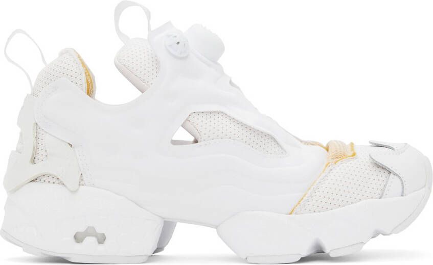 Maison Margiela White Reebok Classics Edition Instapump Fury Memory Of Sneakers - Picture 2