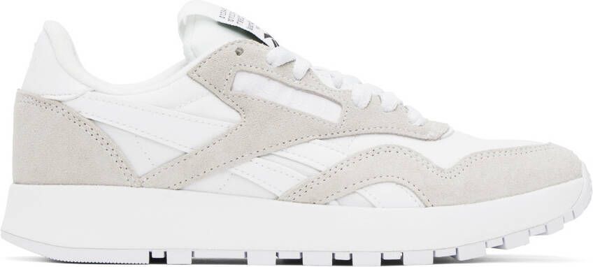 Maison Margiela White Reebok Edition Tabi Sneakers - Picture 5