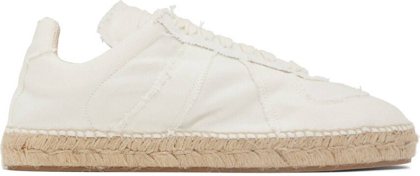 Maison Margiela White Replica Espadrilles - Picture 8