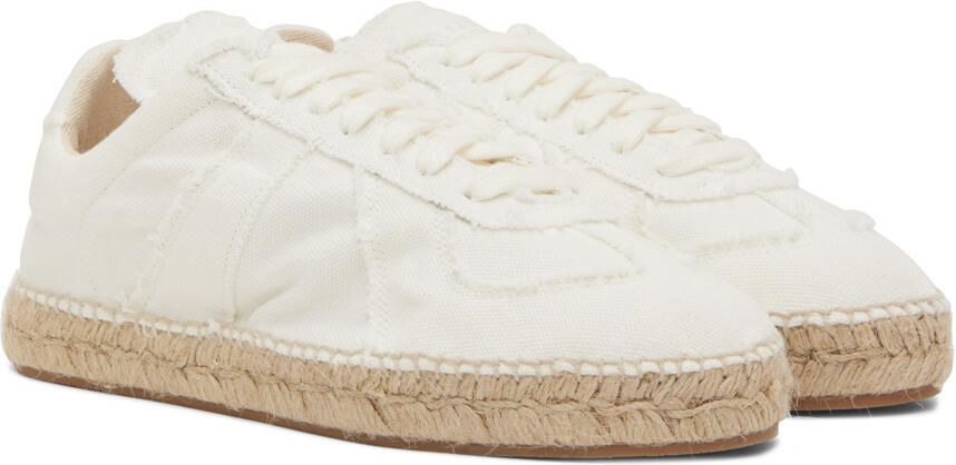 Maison Margiela White Replica Espadrilles - Picture 3